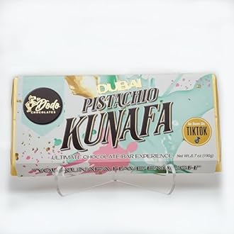Viral Dubai Milk Chocolate Pistachio Kunafa Ultimate Chocolate Bar Experience