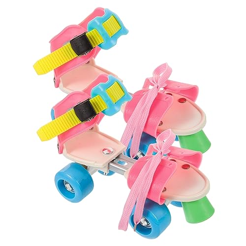 Gogogmee 1 Par De Rollerskate Para Ao Ar Livre Para Patinação Esportiva Fonte Iniciante De Gelo Sapa