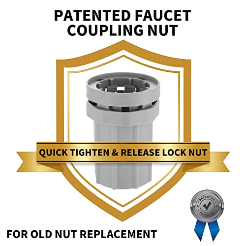 Firmer Faucet Nut, 1 ¼ Inch Quick Tighten & Release Lock Nuts 1.25 Inches, One Hole Faucet Shanks Fixing Accessory, Fastener For Attaching To Faucet Shanks From Underneath The Counter #TOP4