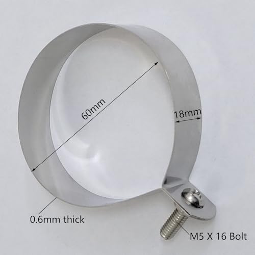 Boulons et écrous pour poteau 60mm avec support de chaîne inox 304