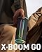 YEAHBOX X-Boom Go Portable Bluetooth Speaker, Max 40W Hi-Fi Sound, Dome Tweeter & Track Bass Driver, Dual EQ Modes, IP65 Waterproof, RGB Light Show, TWS Stereo Pairing, Bluetooth 5.4, 10H Playtime