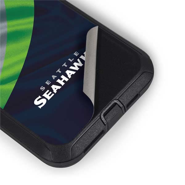 Skinit Decal Skin Compatible with OtterBox Defender iPhone 11 Case - Officially Licensed NFL Seattle Seahawks Design
