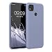 Produktbild kwmobile Hülle kompatibel mit Xiaomi Redmi 9C Hülle - weiches TPU Silikon Case - Cover geeignet für kabelloses Laden - Lavendelgrau matt