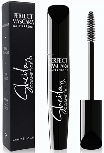 Sheila Cosmetics Perfect Mascara, Waterproof de Larga Duración, Efecto Volumen, Fijación Extrema para Pestañas Perfectamente Definidas, Fabricado en Italia, Negro Intenso, 9,4 ml - imagen 6
