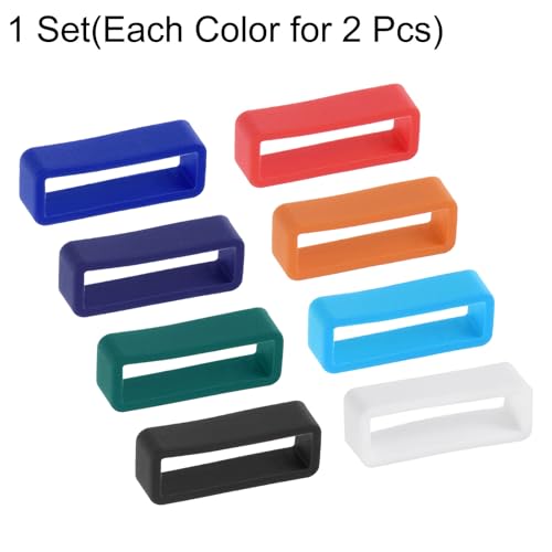 Passant de montre cassé ? Anneaux de fixation silicone 24mm