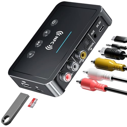 Adattatore audio Bluetooth 5.4, ricevitore, adattatore Bluetooth AUX 3 in