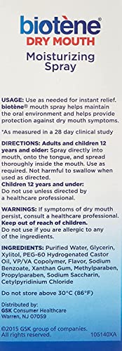 Biotene Gentle Mint Moisturizing Mouth Spray, Sugar-Free, For Dry Mouth And Fresh Breath, 1.5 Fl Oz (Pack Of 3) #TOP1
