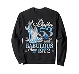 Photo Gallery womens chapter 53 fabulous since 1972 53 anni old birthday felpa Photo Gallery womens chapter 53 fabulous since 1972 53 anni old birthday felpa