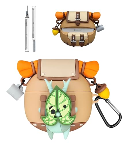 for AirPods Pro 3 Case Cover,3D Cute Anime Cartoon Yahaha Protective Silicone Skin Cover for AirPods Pro 3,with Keychain & Cleaner Kit