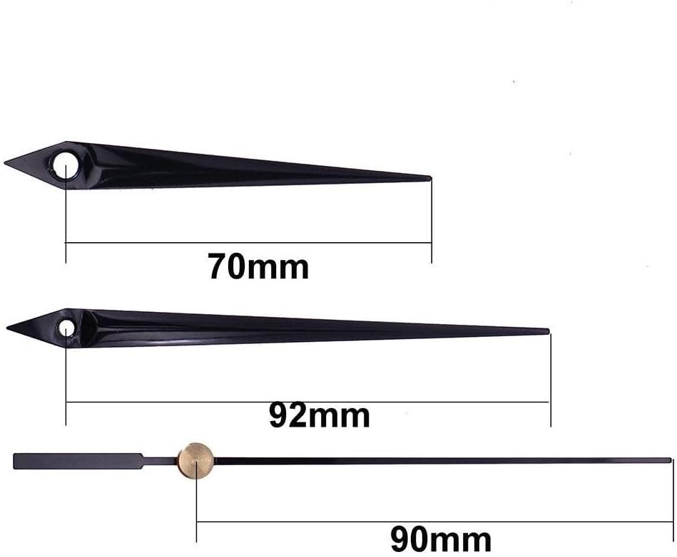 bnf® Quartz Wall Clock Movement Black Hands Mechanism Replacement Repair Kit | Home Decor | Clocks | Replacement Parts & Tools