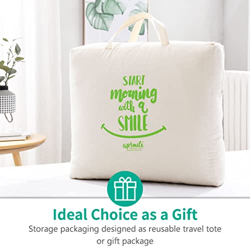 Apsmile 005-K Feathers Down Comforter King Size Luxurious All Seasons Duvet Insert thumb #8