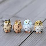 Mini figurines d'animaux adorables et robustes, idéales pour ajouter une touche naturelle à votre jardin féérique, table de jeu de sable ou pots de fleurs