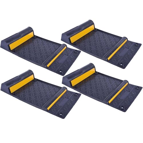 4-Pack PVC Parking Mats