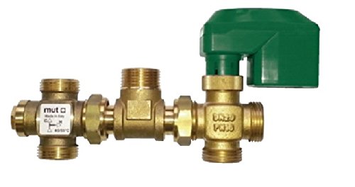 Mut 703001609 Kit Solar Thermo mit inkl. Umschalter Thermostat A Skala Feste und Ventil Mischpaddel motorisierter, Typ V3