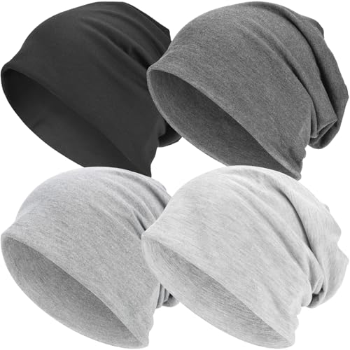 EINSKEY Slouch Beanie Mütze: Weich Dünne Baumwollmütze Damen Herren,...