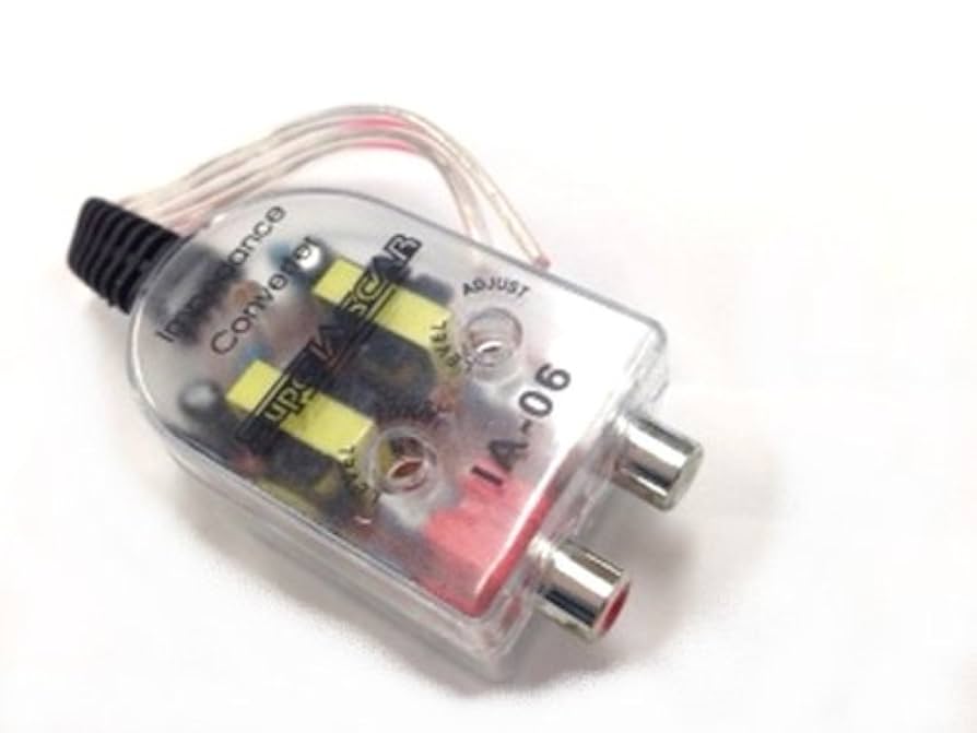 Amazon.co.jp: スピーカー出力 ⇒ RCA出力変換コンバーター 純正