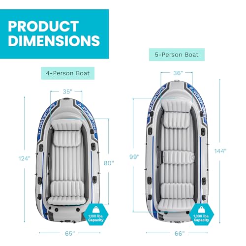 Image of Intex Excursion Inflatable Boat Series