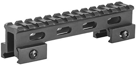 Lion Gears Tactical Picatinny/Weaver 1 Slim Riser Bridge Mount BM1210, 5 long 12 Slots by Lion Gears