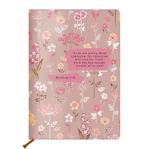 Bible notebook for note taking Lovdazzles avec couverture rigide et papier de haute qualité
