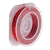 canne fil interieur decathlon  HomeDecTime Fil d\'emballage à Fouetter en Nylon Durable pour l\'anneau de Guides de Canne à Pêche 50m/55yds - Rouge, 50m