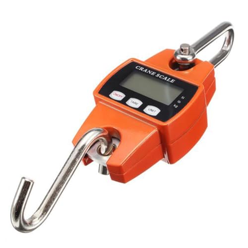 Balance suspendue portable 300kg peson numérique crochet acier inoxydable