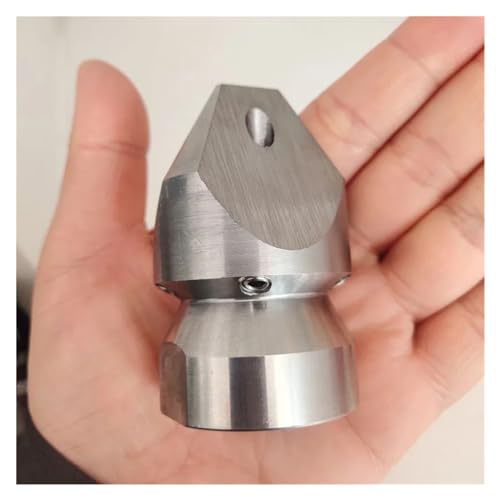 Boquilla de alta presión de acero inoxidable para desatascado, limpieza de alcantarillas y minería, con rosca macho de 3/8 pulgada miniatura 3