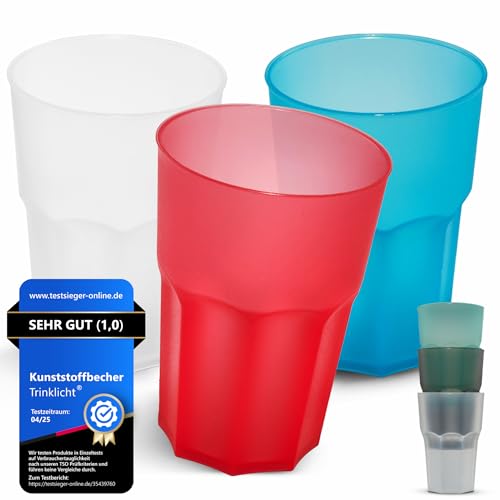 Trinklicht Premium Kunststoffbecher 480ml 24er Set