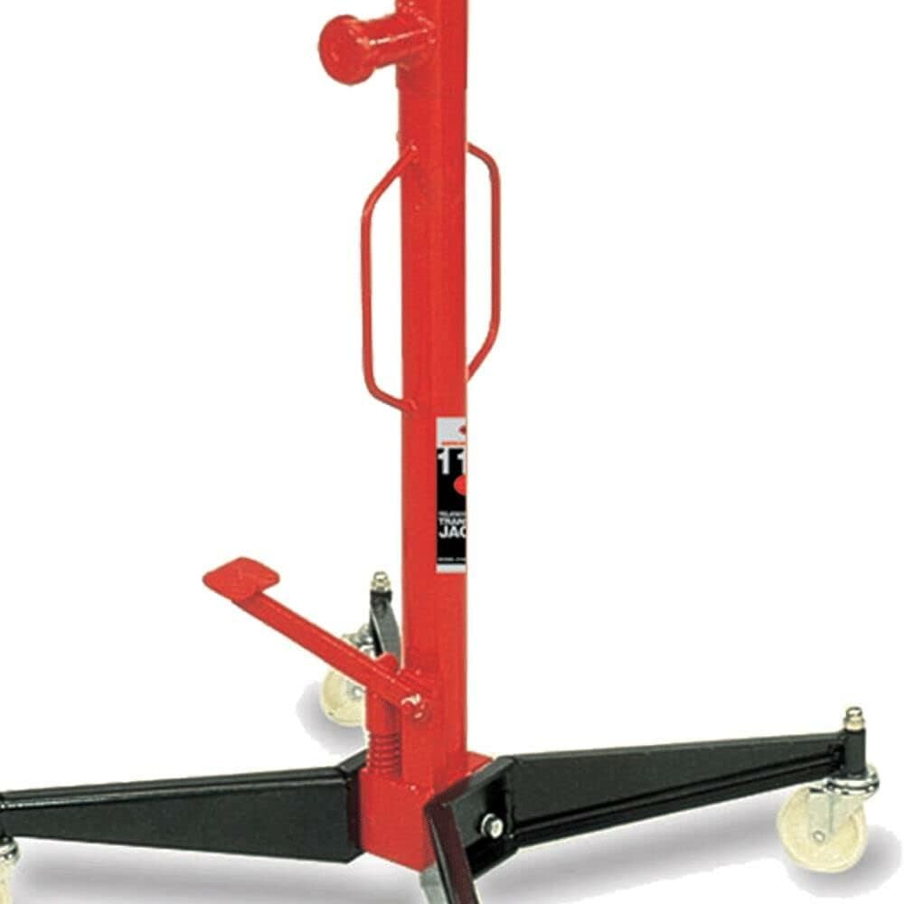 AFF Telescoping Transmission Jack - Truck Transmission Floor Jack with Universal Head and Wide Base (Multiple Weight Capacities)