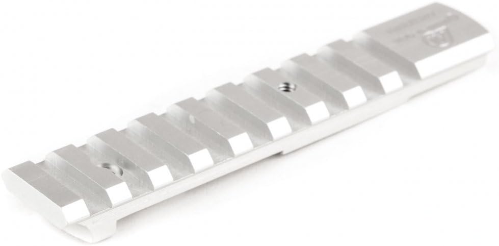 Weigand Taurus Tracker .22 LR and .17 HMR Scope Mount Weaver Style. Silver