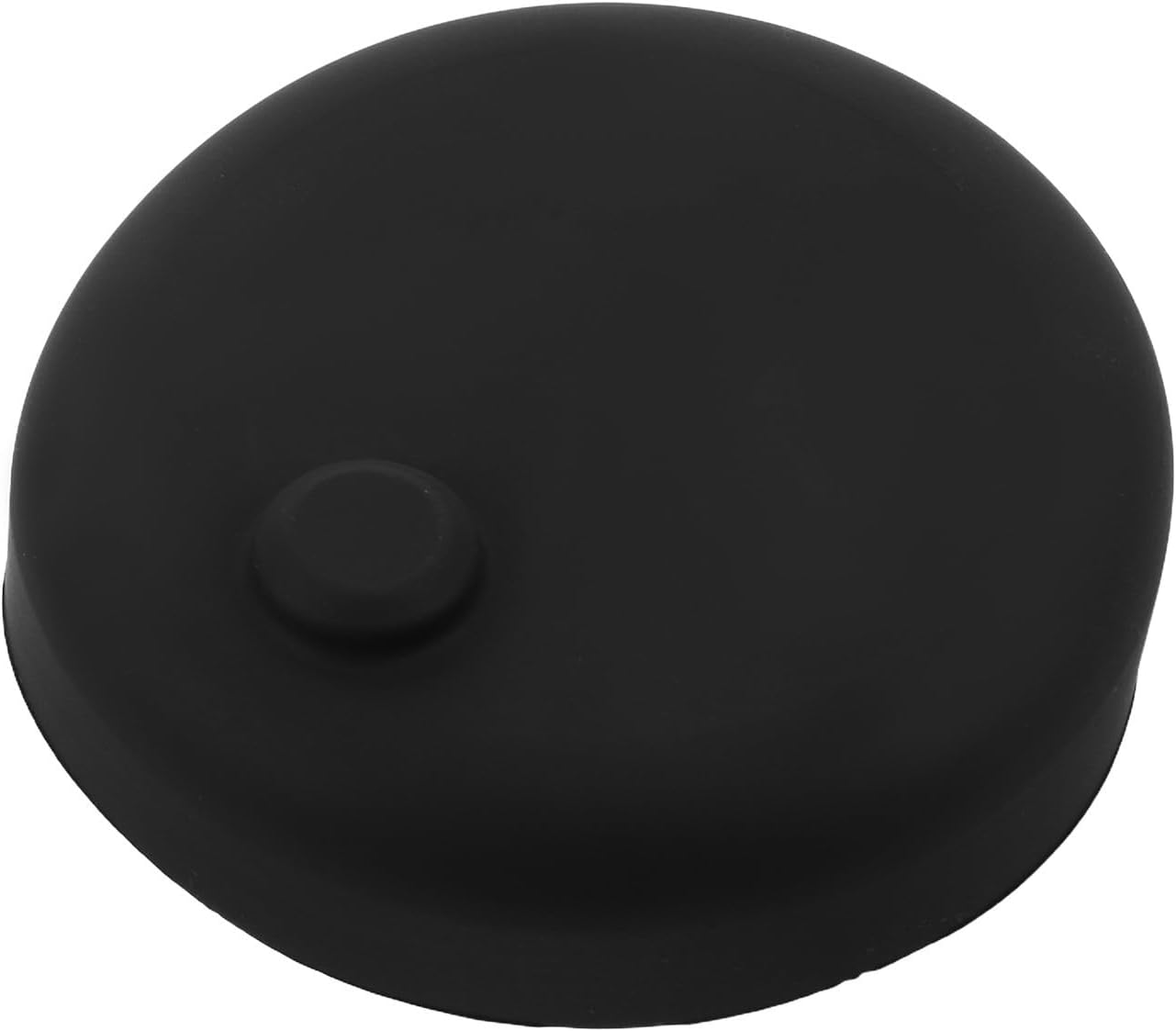 Black Round Marine Speaker Guard Cover Silicone 4.53 Inch Waterproof