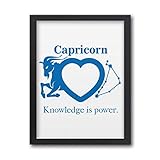 offbb Motivation Constellation Capricornio Love Art Painting Frame Exposición Decoración Hogar Adorn Decor