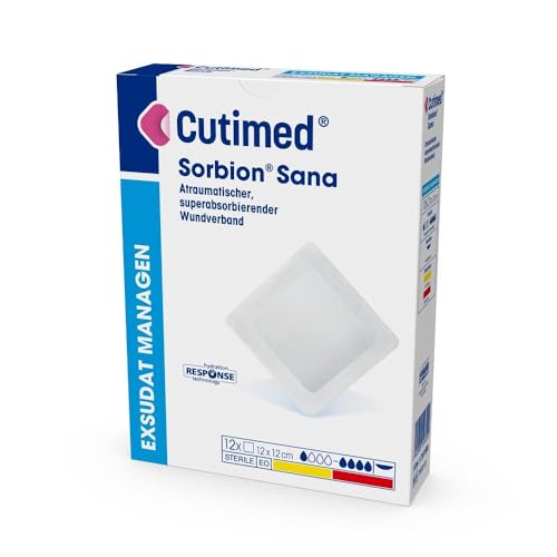 SORBION Cutimed Sana Wundauflage 12x22 cm 24 St
