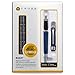 Cross Bailey Fountain Pen, Blue and Chrome, + 6 Cartridges