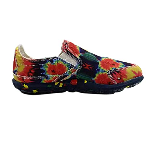 Men's Casual Canvas Slip on Loafers Leisure Flat Boat Shoes2