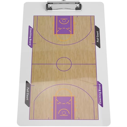 Tableau blanc de basketball effaçable à sec planche double face de stratégie - 7