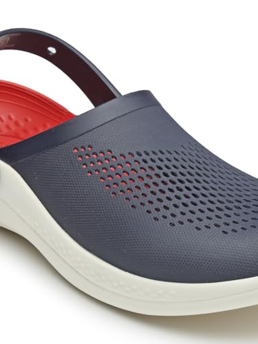 Image of URJO Italia Meta Men's & Boys' Casual Clogs /Sandals | Soft Sole, Waterproof & Lightweight | Comfortable, Extra Soft & Stylish with Adjustable Back Strap | Indoor & Outdoor Everyday Wear (URJO by Neoz)