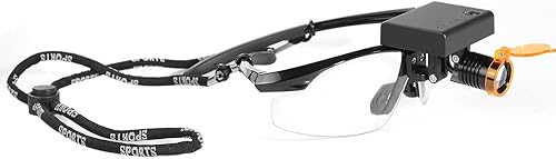 BONEW Global-Dental Head Lamp Filtro óptico incluye gafas normales en un juego (3W)