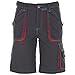 Produktbild Planam Shorts Basalt, größe XL, anthrazit / rot / mehrfarbig, 2840056