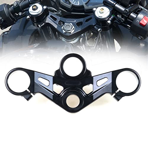 Abaisser avant Kawasaki Ninja 400 avec le té supérieur CNC aluminium arbre triple