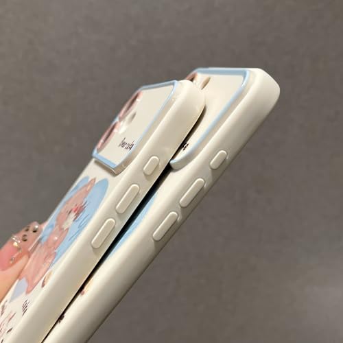 Coque objectif photo iPhone 17 motif ourson mignon cadeau idéal - 4