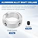 MECCANIXITY 4 Pack Shaft Collar, Aluminum Alloy 1-1/4
