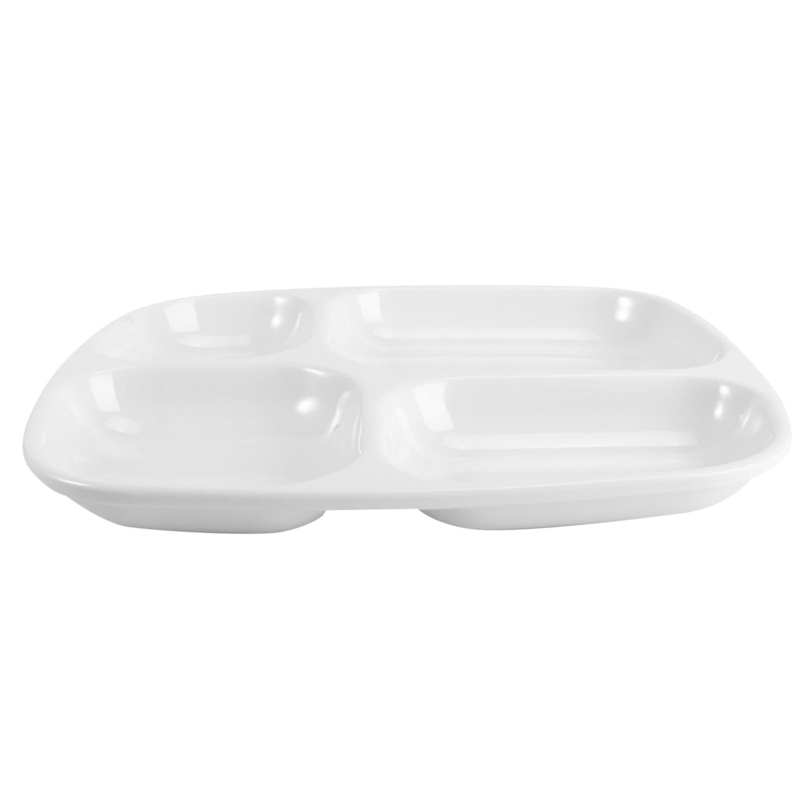 GREENADSCAPE 4 Grid Separating Dish Stylish Plate Dividers Easy to Wash for Home Restaurant Use