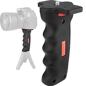 zalati Camera Handvat Grip Handheld Stabilizer Draagbare Stick met 1/4 "Schroef Anti-slip Pad voor Camera's Houder Stand Ondersteuning Mount