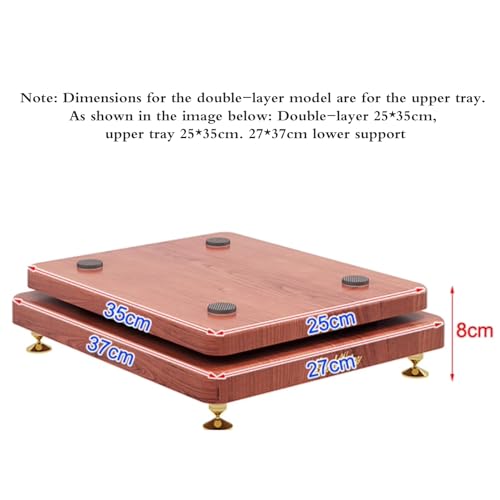 Support de haut-parleur anti-vibrations hi-fi de 40x45 cm pour éliminer les résonances de bureau