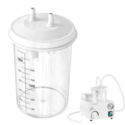 BAOZENP 1000ml Collection Bottle for Lab, Industrial & General Fluid Transfer Use