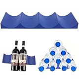 Utilisation polyvalente : ce porte-bouteilles pour réfrigérateur sert de solution de rangement multifonctionnelle pour les réfrigérateurs, les cuisines, les placards, les étagères, les garde-manger et les garages. range bouteille frigo, Il est également idéal pour les pique-niques et les voyages en camping. rangement frigo, Convient pour le stockage du vin, des boissons gazeuses, de l'eau minérale, du lait et d'autres boissons.