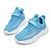 Jakcuz Boy Shoes Athletic Running Fashion Sneakers Walking Breathable Kids Girls Fitness Cross-Training Tennis Lightweight Shoes(Little Kid/Big Kid) Sky Blue Shoes Little Kid Size 11