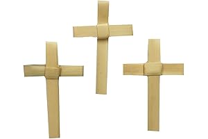 F.A. Dumont Hand Made Mini Palm Sunday Palm Crosses