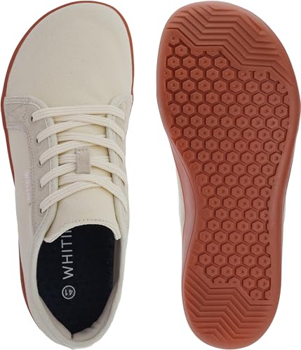 Image of WHITIN Men's Canvas Wide Barefoot Sneakers Casual Style W81V2