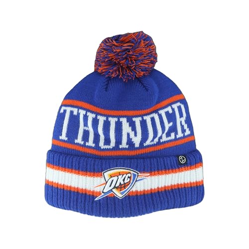 Oklahoma City Thunder NBA Officially Licensed Beanie Pom Freestyle